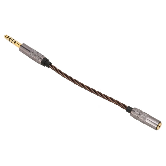 Cable de 4.4 mm A 2.5 mm, Adaptador de Auriculares de Sonido Transparente Equilibrio Núcle de Cobre sin oxímeno para Altavoces para Altavoces