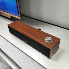 Wired Bluetooth Wooden Multimedia Computer Desktop Speaker E350MB