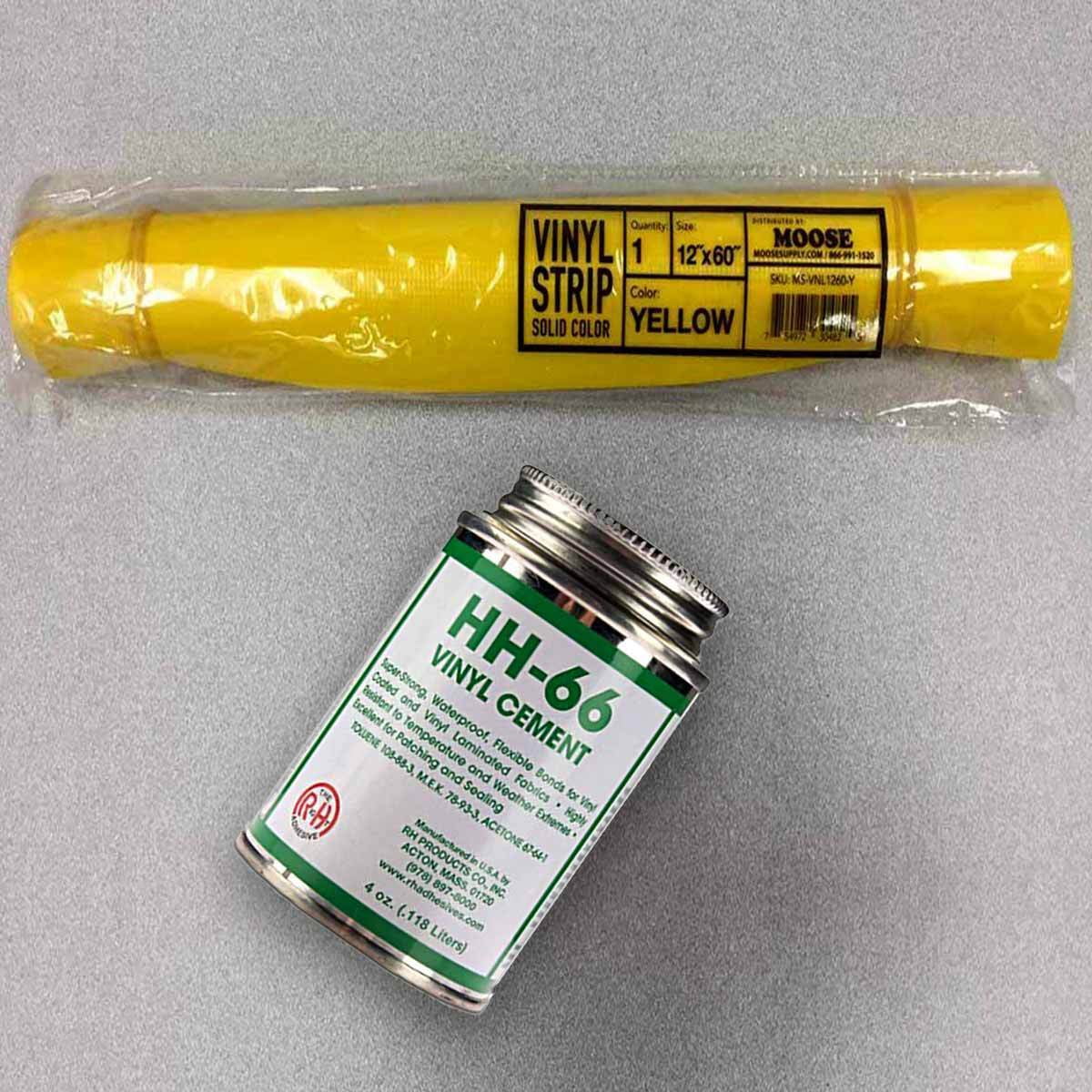 Pogo 4oz HH66 Inflatable Bounce House Repair Kit, Yellow