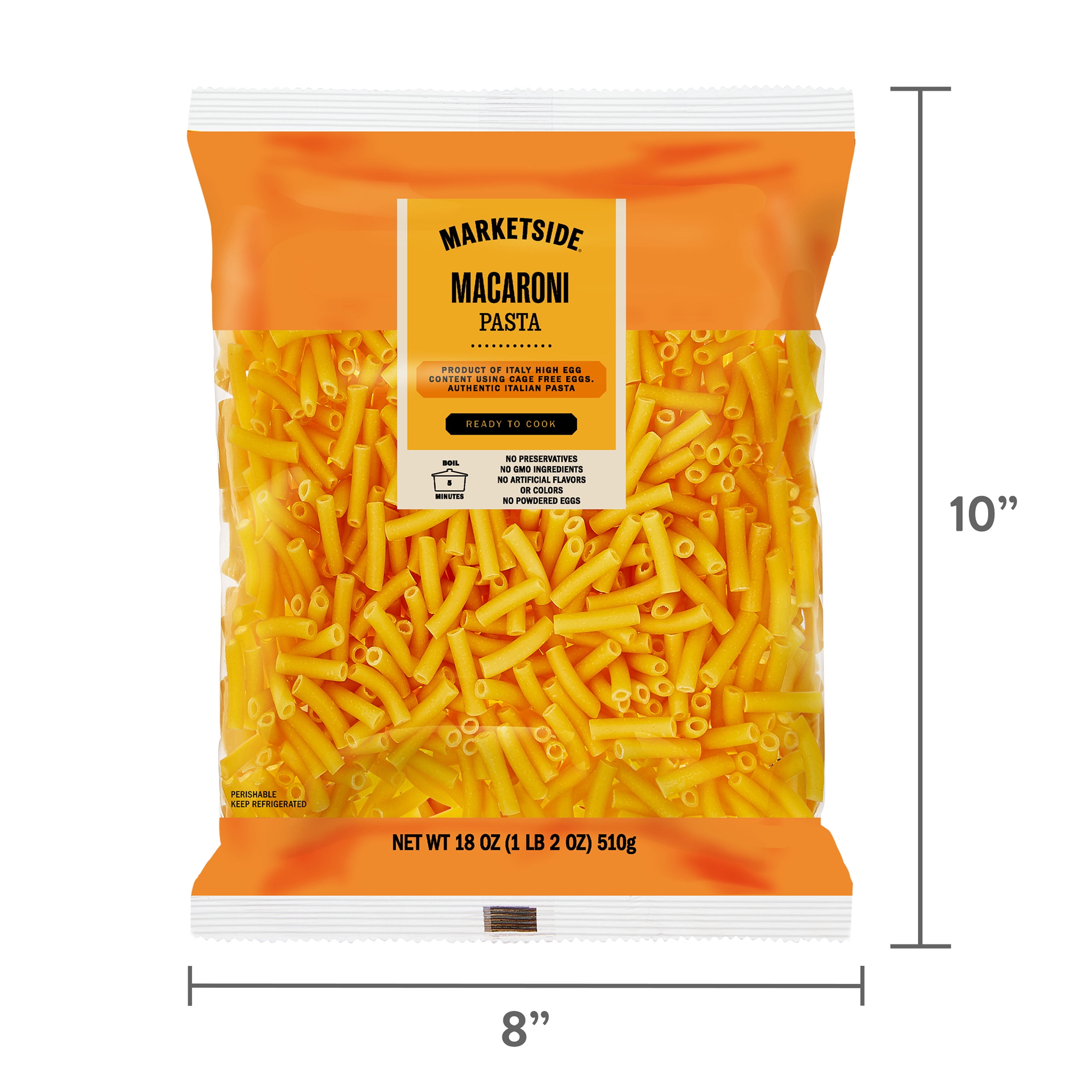 Marketside Fresh Macaroni Pasta, 18 oz