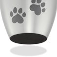 thumbnail image 6 of Reminded Pet Cremation Urns for Dog and Cat Ashes, Memorial Paw Print Urn - Small Up to 35 Pounds Silver, 6 of 7