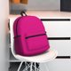 thumbnail image 5 of Fotbe Darkmagenta Mochila Ligera Casual para Laptop para Hombres y Mujeres, Mochila Impermeable de Uso Diario, Mochila para Universidad, 5 of 6