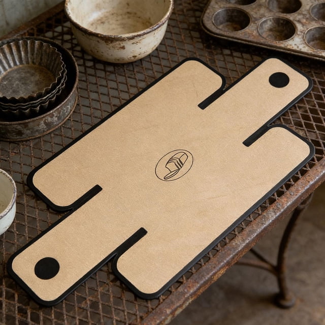 Tapete de silicona para hornear, tapete para repostería, práctico y reutilizable, para bandejas de alimentos y pan tostado. Negro