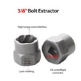 thumbnail image 4 of 26-Piece Bolt Extractor Set Spiral Screw Extractor Set and Drill, 4 of 6
