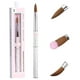 thumbnail image 1 of Pincel para uñas con forma de escarabajos, acrílico, Kolinsky, tamaño 8, mango blanco, 1 of 7