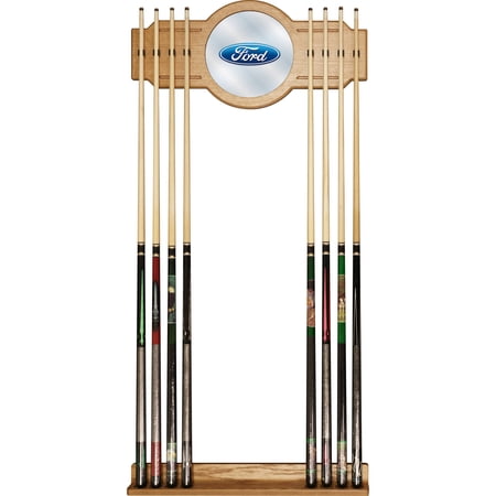 Ford Cue Rack with Mirror  Ford Oval