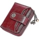 thumbnail image 1 of Wallet For Women, Genuine Leather Small Rfid Blocking, Bifold Zipper Pocket Card Holder With Id Window, Elegant Design, Compact Size, Anti-Digital, 1 of 5