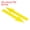 Yellow, variant on Unique Bargains Durable Self Adhesive Waterproof Arrow Signs Floor Decal Yellow