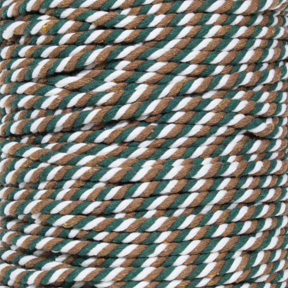 Super Soft 3 Strand Twisted Cotton Rope - Multiple Colors to Choose from in Various Diameters and Lengths
