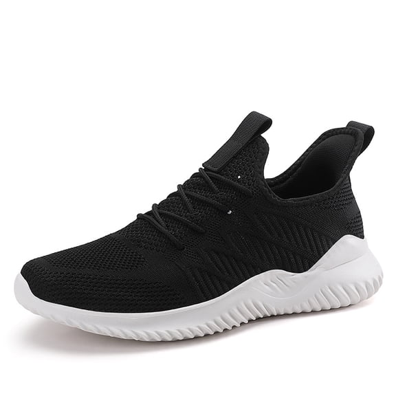 Mens Slip On Walking Shoes Lightweight Breathable Non Slip Running Shoes Comfortable Fashion Sneakers for Men