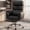 Black, variant on COOLHUT Big and Tall Office Chair 500LBS, Wide Seat Executive Office Desk Chair with Adjuatable Armrests and Headrest, PU Leather Hight Back Computer Chair with Footrest and Lumbar Suppor, Black