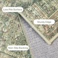 thumbnail image 4 of SHILIU-Runner Rugs 2x10 Hallway Runner Rug Non Slip, Machine Washable Runners Low Pile Carpet Runner for Living Room, Entryway, Bedroom, Kitchen Runner Rugs, Celadon, 4 of 4