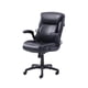 thumbnail image 5 of Serta Air Lumbar Bonded Leather Manager Office Chair, Black My Lux Decor Round, 5 of 8