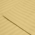 thumbnail image 3 of Egyptian Cotton 650 Thread Count Stripe Sheet Set  Twin XL-Gold, 3 of 3