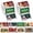 Multicolor-Vintage, variant on Sinekong 600Pcs Christmas Gift Tags, Christmas Name Labels Stickers Self-Adhesive Labels for Xmas Presents Wrapping Paper Festival Holiday Decor