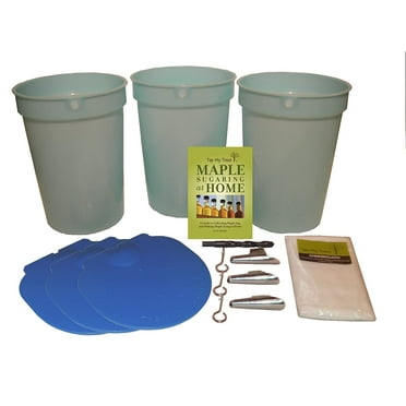 Tap My Trees 2015 Maple Sugaring Plastic Bucket Starter Kit