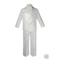 thumbnail image 3 of Infant Toddler Kid Teen Boy Wedding White Shawl Lapel Formal Tuxedo Suit sz S-20, 3 of 6