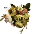 thumbnail image 5 of Artificial Flower DIY Stimulated Silk Pretty Table Fake Garden Flower for Home-Purple, 5 of 9