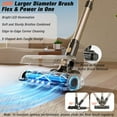 thumbnail image 4 of Cordless Vacuum Cleaner, Upgraded 600W 50KPA 70Mins Vacuum Cleaners for Home, Self-Standing Stick Vacuum, Wall Mount Charge & Touch Screen, Anti-Tangle for Pet Hair Carpet, 26.8'', 4 of 4