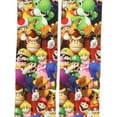 thumbnail image 4 of Nintendo Mario Bros. Collage Group Photo Premium Sublimated Crew Socks, 4 of 7