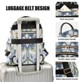 thumbnail image 3 of FORMRS Mini Backpack Purse for Women Travel Daypack Casual Shoulder Bag, Green Floral, 3 of 7