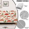 thumbnail image 4 of Jiueut Mushroom Leaf Pattern Armless Futon Sofa Slipcover, Anti Scratch Couch Cover Stretch Furniture Protection Armless Futon Sofa Slipcover for Kids, Pets, 4 of 7