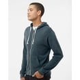 thumbnail image 2 of J. America Triblend Full-Zip Hooded Sweatshirt, 2 of 5