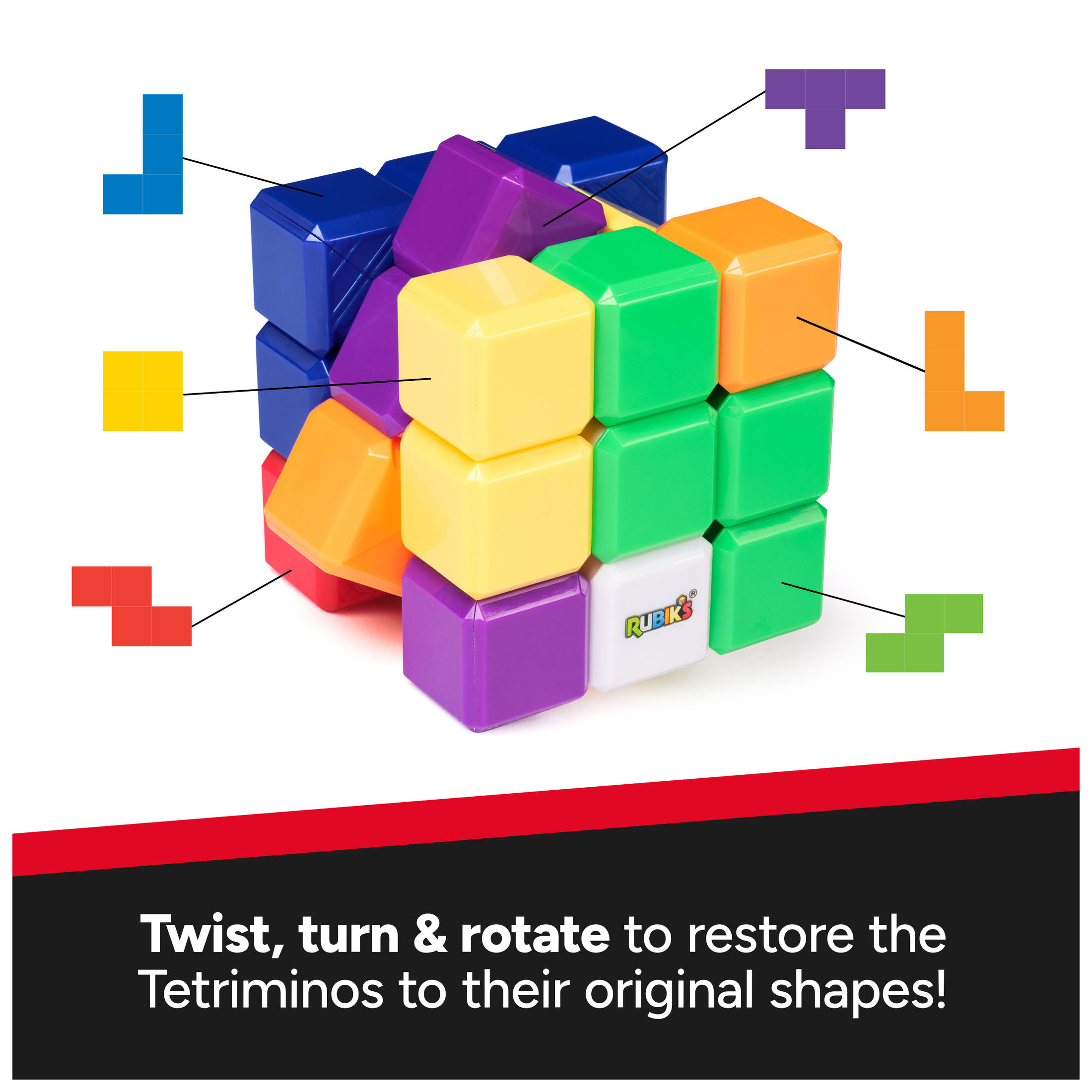 Rubik's Tetris Cube photo 3