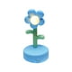 thumbnail image 5 of 3xLinda Lámpara De Mesa De Flores, Luz Nocturna Para Sala De Estar, Mesita De Noche, Regalo De Cumpleaños, Azul, 5 of 8