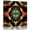 Multi-color, variant on Wall Art Prints, Boho Orange Teal Framed Canvas Prints for Bedroom Living Room Bathroom Office, Geometric Vintage Southwestern Ethnic Gallery Wrap Wall Art Poster for Gifts Home Decor 12"x12"
