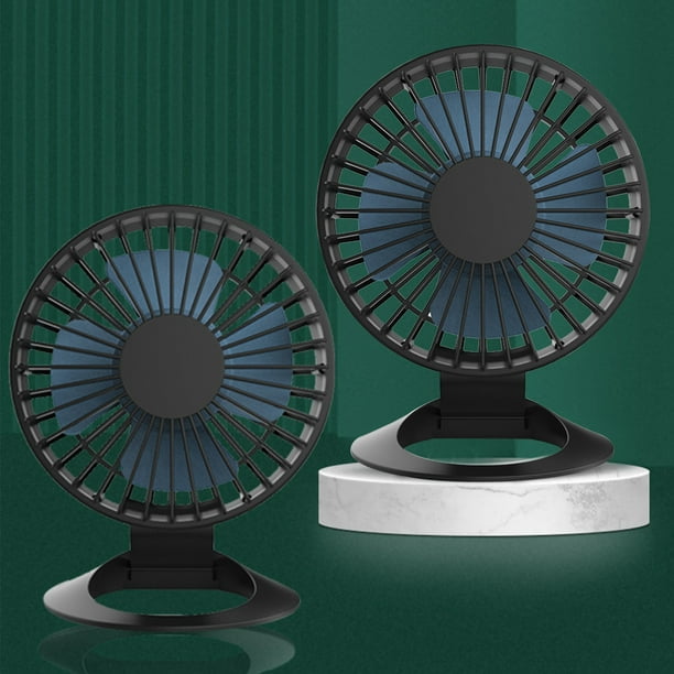 Ventilador de escritorio USB, pequeño pero potente, portátil y silencioso, mini ventilador ajustable para una mejor refrigeración, ideal para casa, oficina, coche, interior y exterior.
