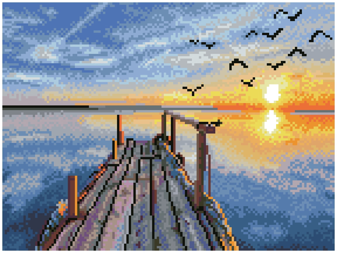 DIAMOND DOTZ® Sunset Jetty Special Edition Diamond Painting Kit