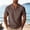 W7-Brown, variant on Mens Henley Shirts Short Sleeve Button Down T-Shirt V Neck Shirt Lightweight Breathable Summer Beach Vacation Clothing,Light Green M