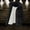 Black, variant on EGNMCR Womens Long Puffer Coat, Long Sleeve Padded Winter Down Coats, Hooded Parka Jacket Women's Fashionable Round Neck Single Breasted Thickened Cotton Jacket With Warm And Plush Jacket Women Coat