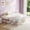 White, variant on Twin Size Metal Bed Frame, Twin Bed Frames for Girls Boys, Twin Heavy-Duty Platform Bed with Heart-Shaped Design Headboard&Footboard, No Box Spring Needed/Noise-Free/Easy Assembly, Gold