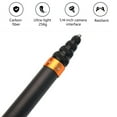 thumbnail image 6 of 1. Extendable Selfie Stick for 360 Cameras, Adjustable 45-290cm, Lightweight Concealable Travel Monopod, 6 of 8
