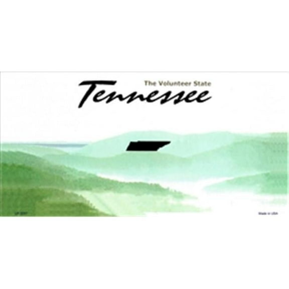 Tennessee State Background Blanks Flat- Automotive License Plates Blanks for Customizing