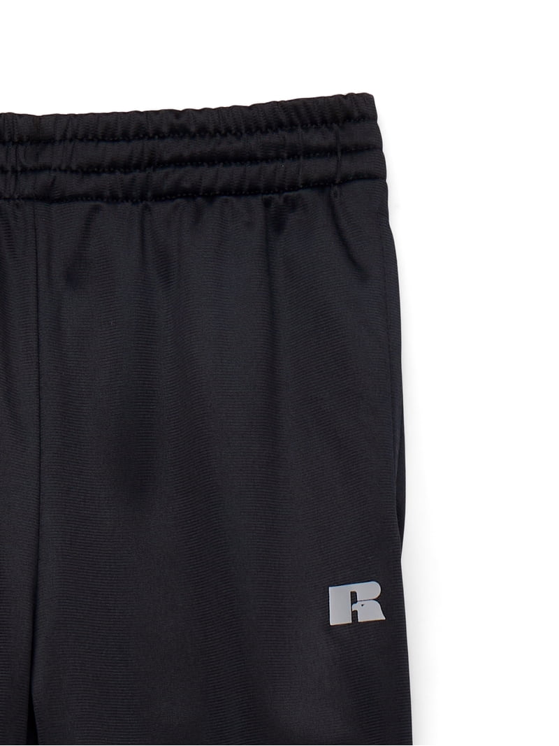 Russell Athletic Boy's Pull-On Tricot Jogger Pants, 2-Pack, Sizes