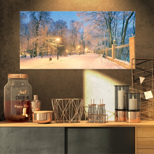 Sentier dans le Jardin Mariinsky - Impression d'Art Photo de Paysage sur Toile