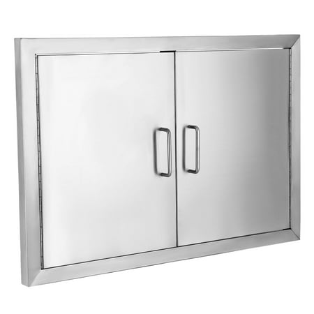 Vevor Bbq Door 304 Commercial Grade Stainless Steel Doors 19 X28