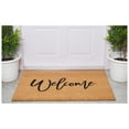 thumbnail image 6 of Calloway Mills Cursive Welcome Doormat, 24" x 48", 6 of 8