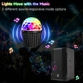 thumbnail image 5 of Portable Mini Disco Ball Light - RGB DJ Strobe Light with Remote Control & USB Cable, Sound-Activated Stage Lights for Parties, Home Dance, Birthday, Karaoke, and Halloween Decoration, 5 of 9