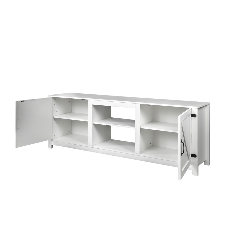 Kadyn Wood TV Stand, TV Stand Console with Storage, TV Entertainment Center for Home, White Kadyn Wood TV Stand, TV Stand Console with Storage, TV Entertainment Center for Home, White