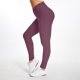 thumbnail image 3 of ICHUANYI Clearance Women's Bubble Hip Lifting Exercise Fitness Running High Waist Yoga Pants(Wine, XXL) Ichuanyi Ichuanyi, 3 of 4