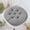Gray, variant on Fmxomd Bohemian Soft Round Chair Pad Garden Patio Home Kitchen Office Seat Cushion Grid Grey Diameter 16Inch