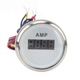 thumbnail image 1 of 52MM Digital Ammeter DC9 to 32V 100A Sensitive Sensor Accurate Current AMP Gauge for RVs Yachts Fishing Boats Ships White Dial Silver Bezel, 1 of 5