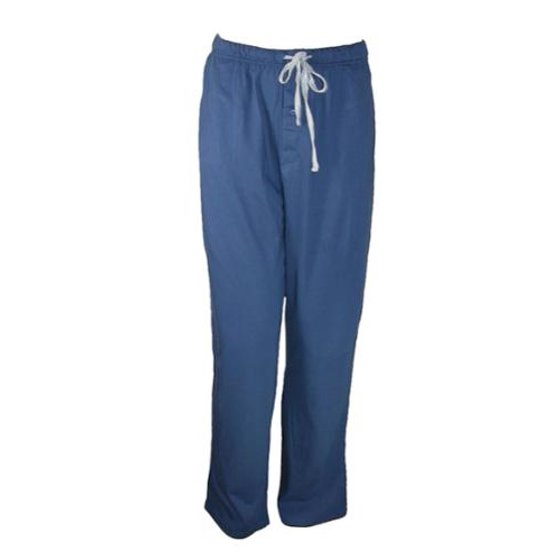 Hanes Size Small Mens Cotton Drawstring Pajama Sleep Pants, Solid