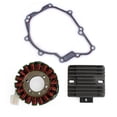 thumbnail image 3 of Magneto Stator+redresseur de Tension+joint pour Yamaha YZF R6 YZF-R6 R6S 2003-2005, 3 of 9