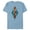 Ocean Blue, variant on Marvel The Marvels Photon Captain Marvel Ms. Marvel Diamond - Short Sleeve Blended T-Shirt for Adults - Customized-Yellow