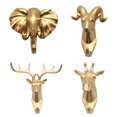 thumbnail image 1 of Soporte de suspensión de de pared de animal de de 4 piezas para lves de sombrero de toal de para proteger perfecl Gancho decorativo de resina, 1 of 8